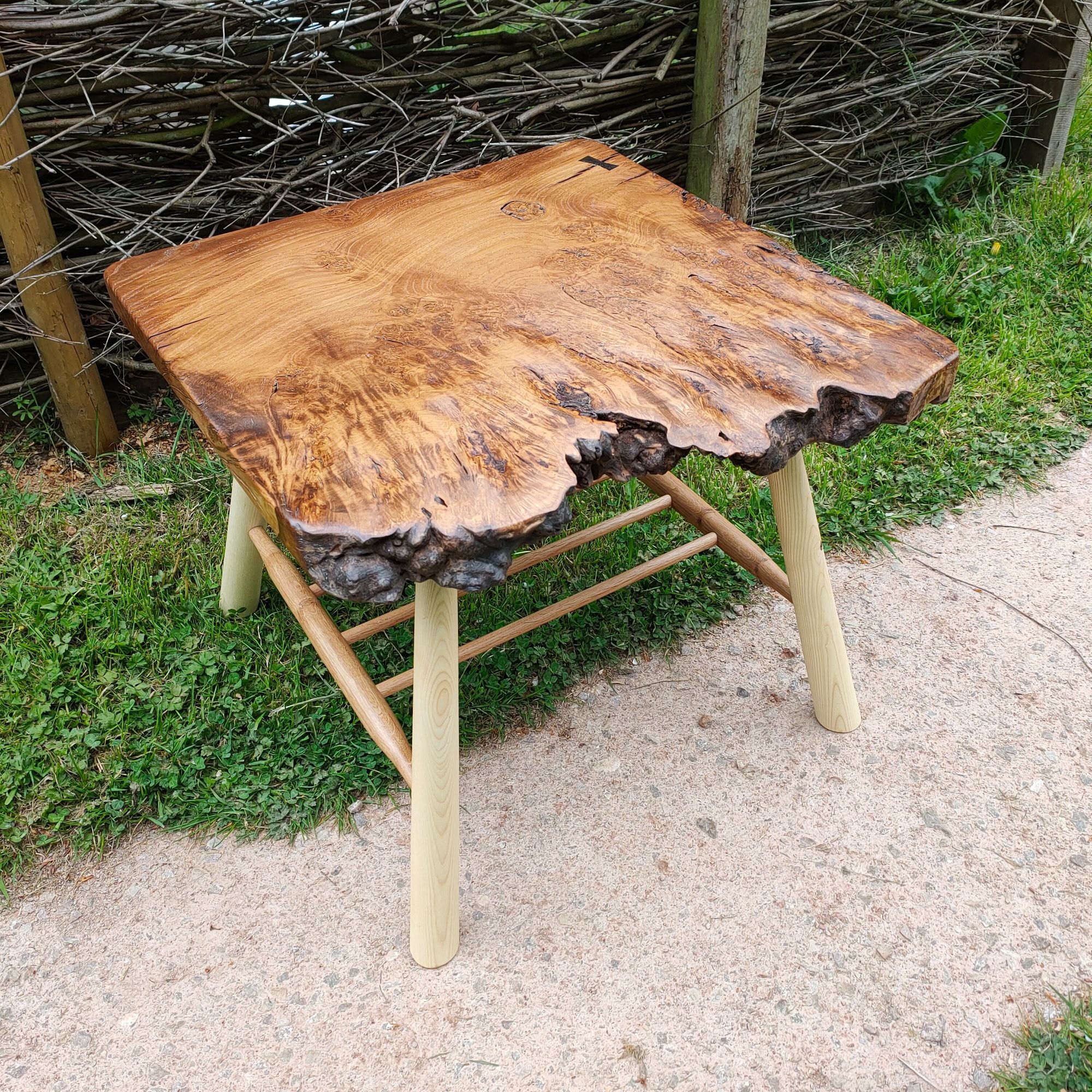 Oak coffee table