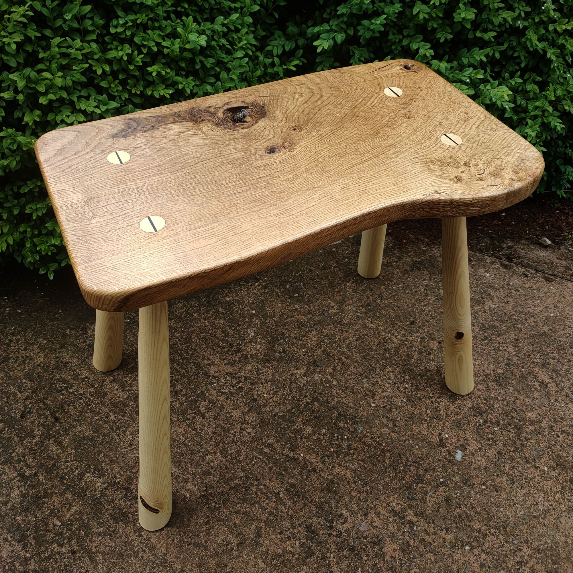 Oak stool