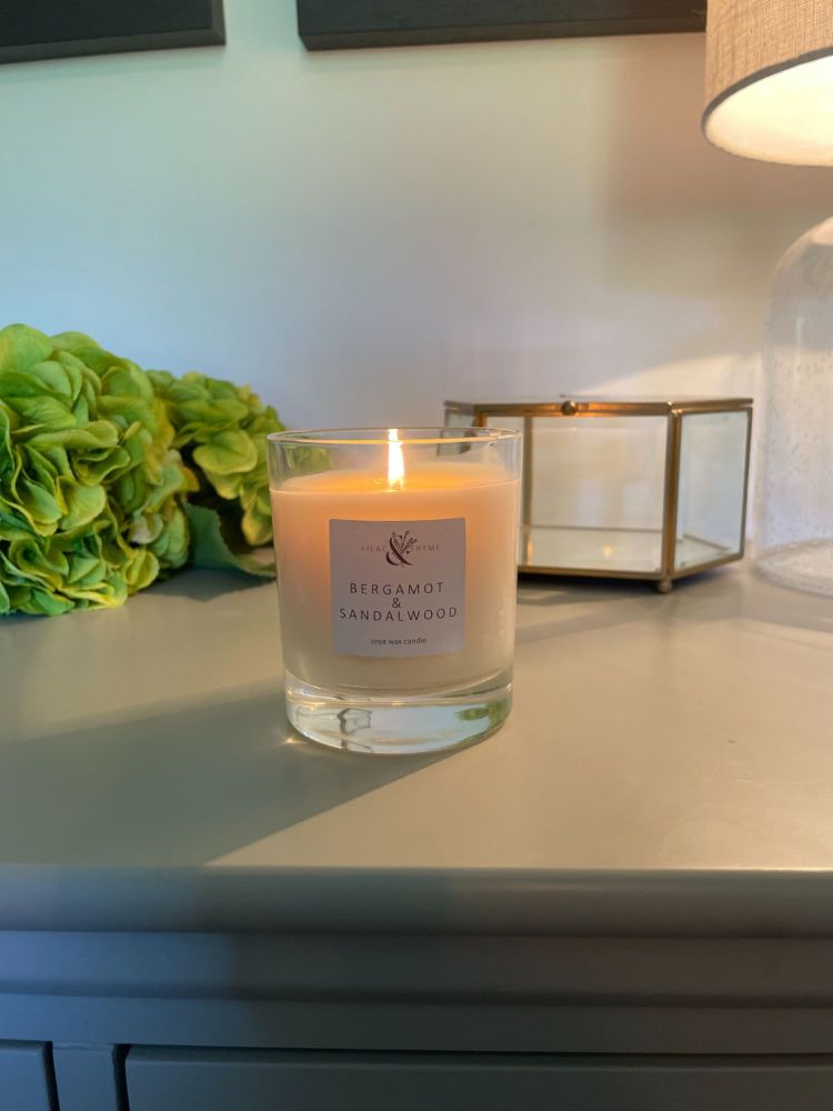 Bergamot & Sandalwood Candle 30cl