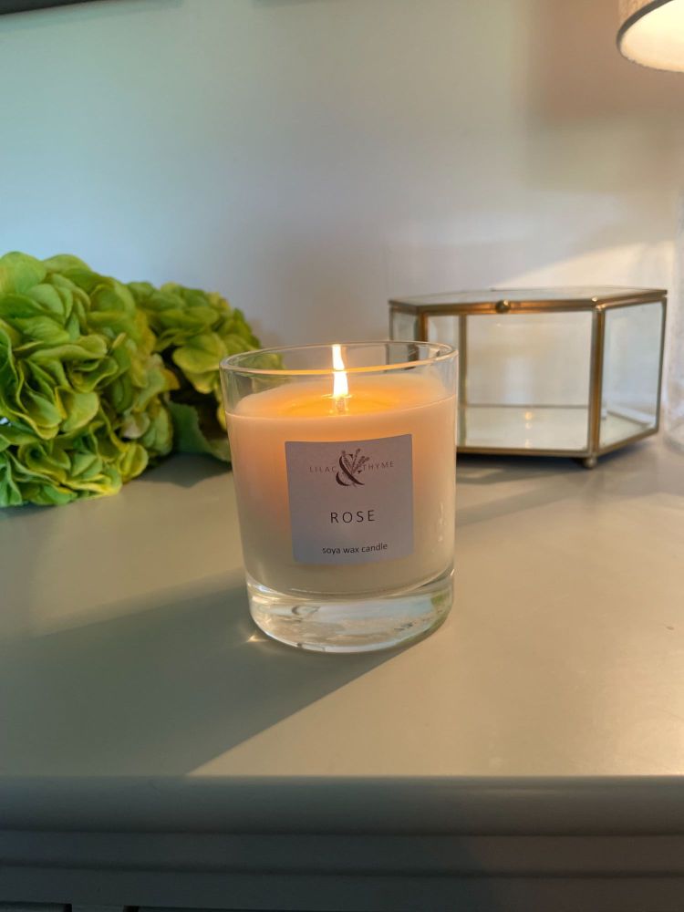 Rose Candle 30cl