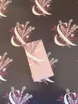 Charcoal Lilac & Thyme Gift Wrap