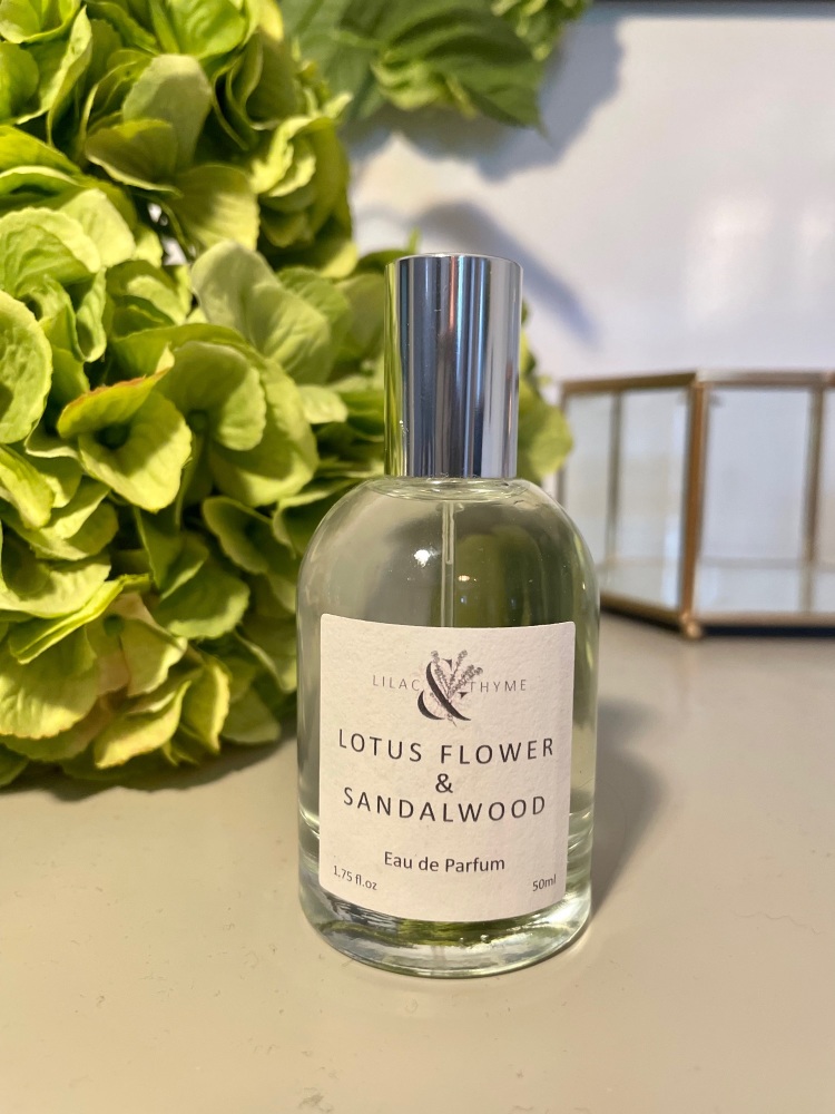 Lotus Flower and Sandalwood Eau de Parfum 50ml