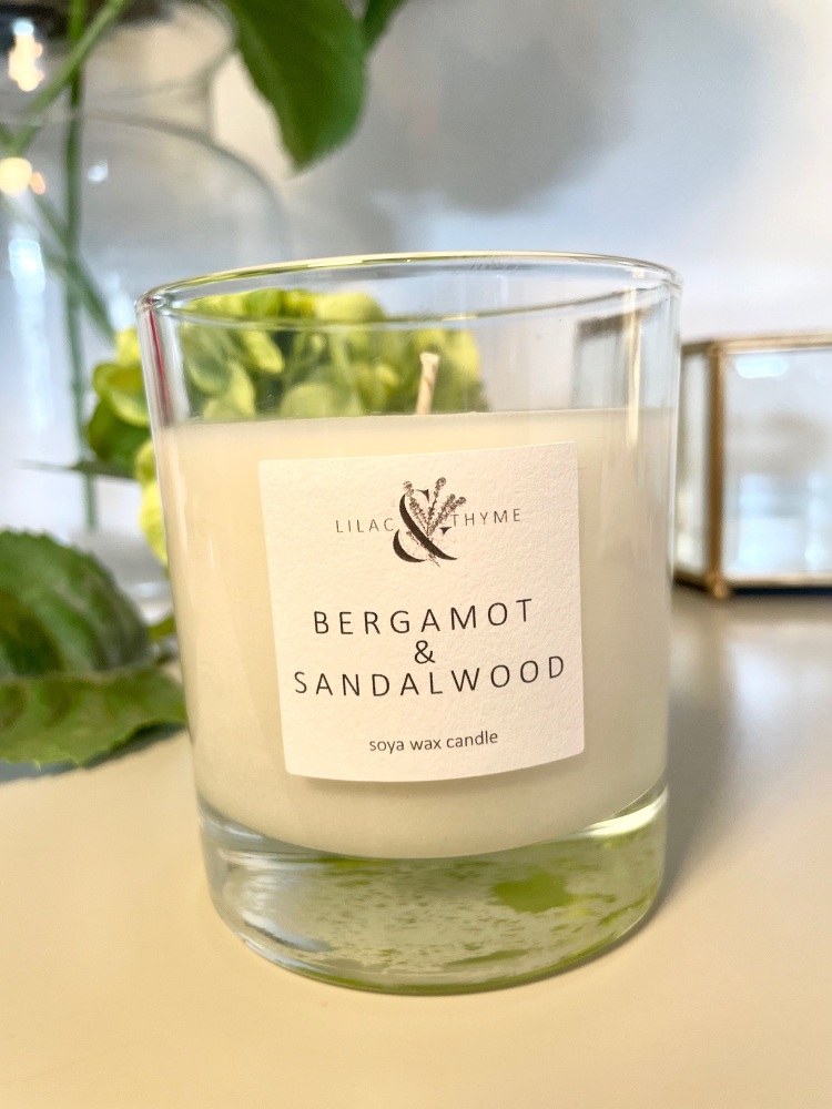 Bergamot & Sandalwood Candle 30cl