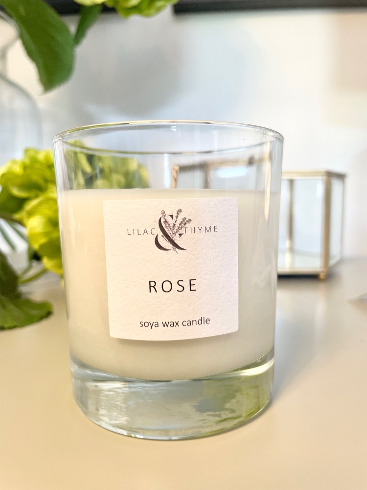 Rose Candle 30cl
