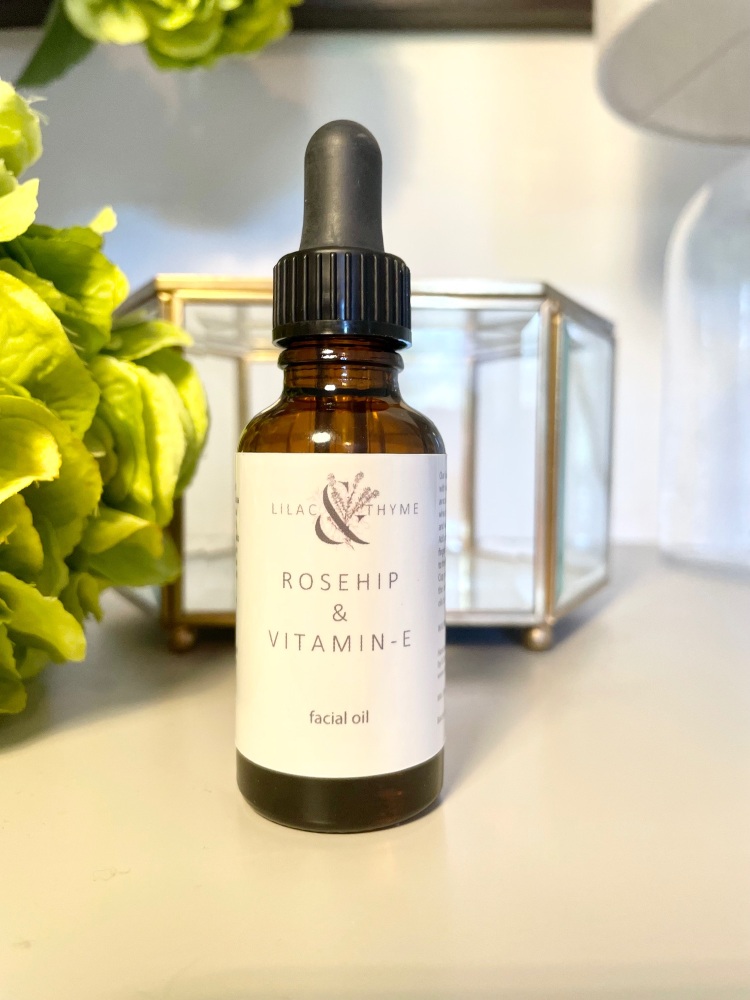 Rosehip and Vitamin-E Facial Oil 30ml