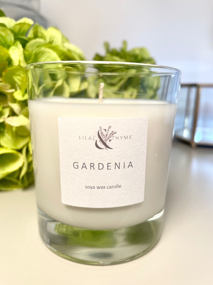 Gardenia Soya Wax Candle 30cl