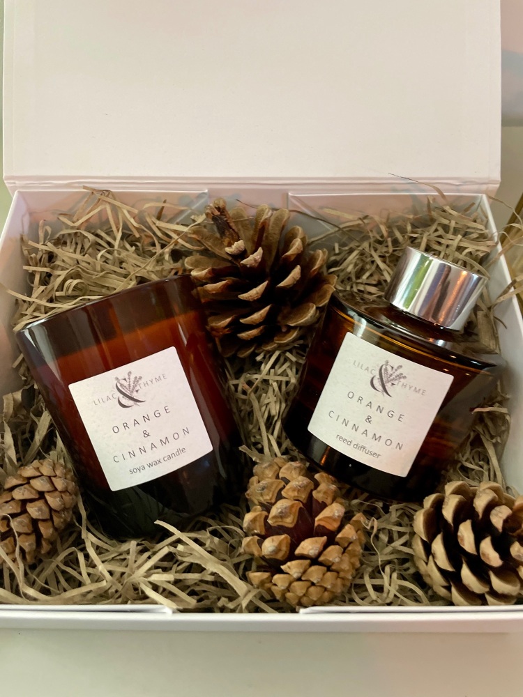 Winter Season Candle & Diffuser Gift Box