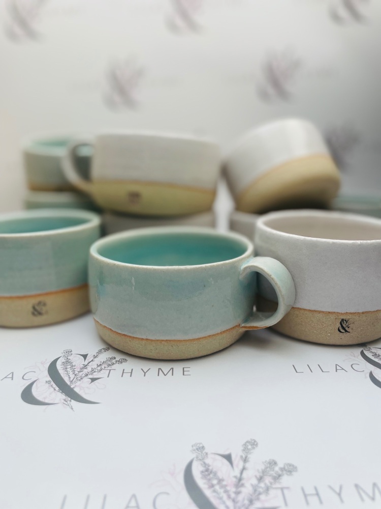 Hand Thrown Stoneware Candles