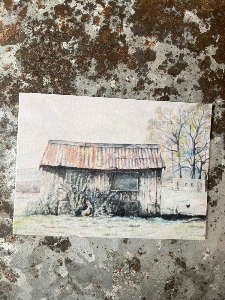 Hen House Greeting Card