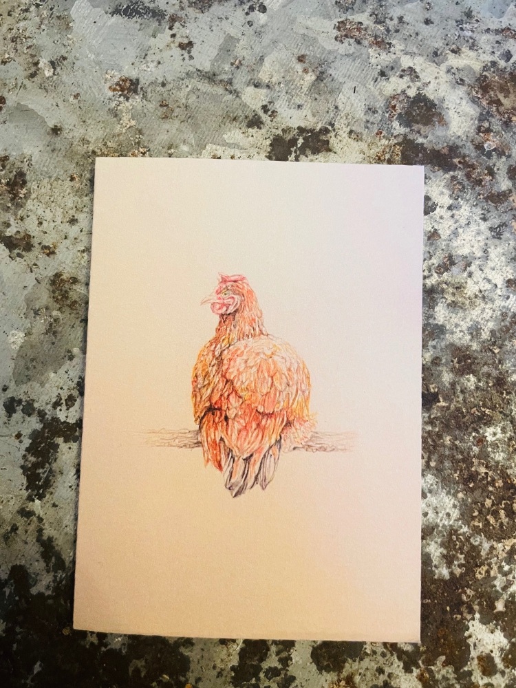 Little Hen Greeting Card