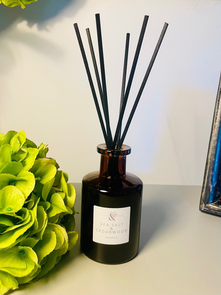 Amber Apothecary Glass  Diffuser 200ml