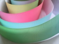 3" Pastel Colour Change Grosgrain Ribbon