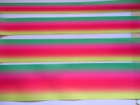 Green/Pink/Yellow Ombre Grosgrain Ribbon