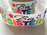 Big Sister Star Grosgrain Ribbon