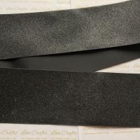3" Black Glitter Grosgrain Ribbon