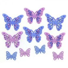 Dress It Up Buttons: Sweet Butterflies