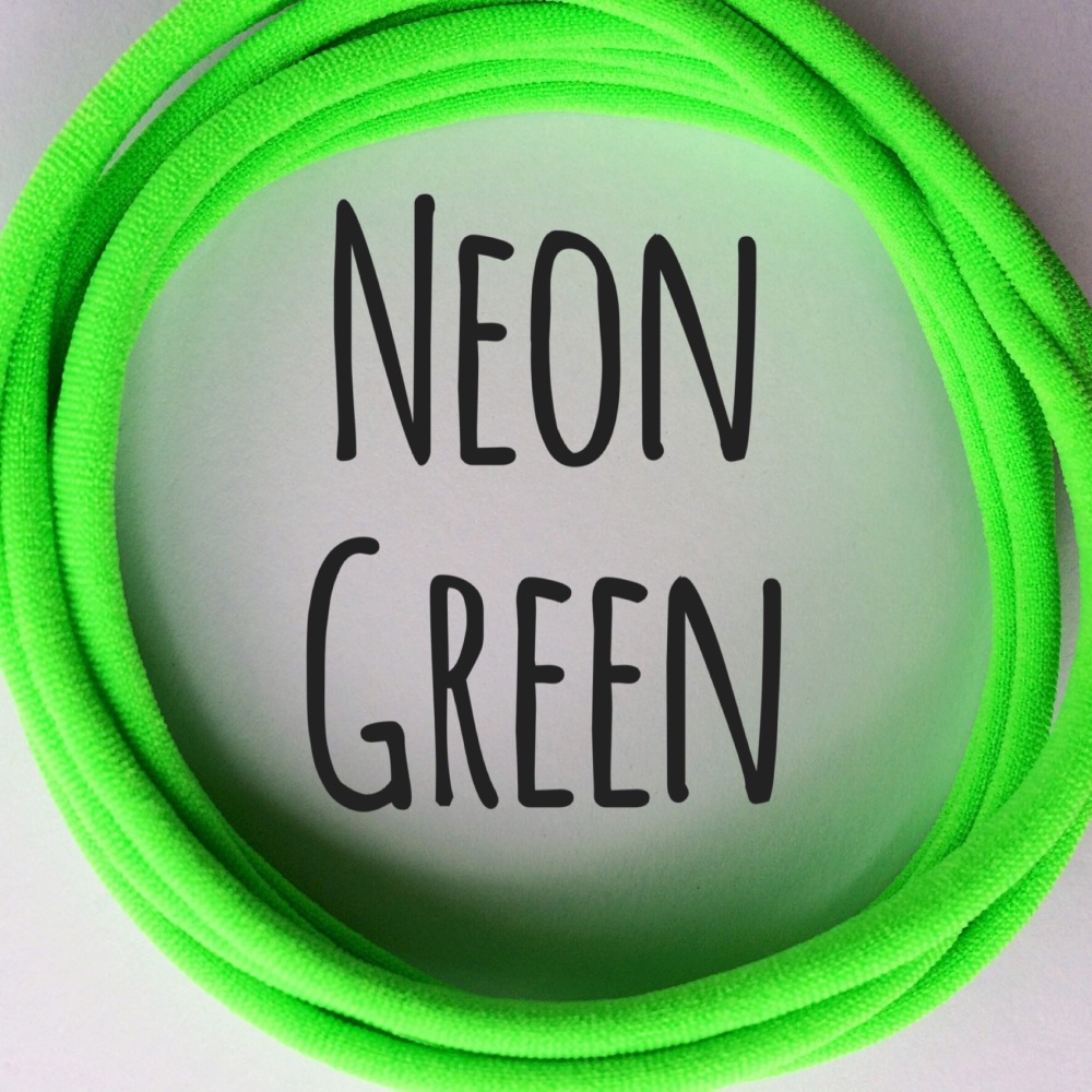 Pack of 5 Dainties - Neon Green
