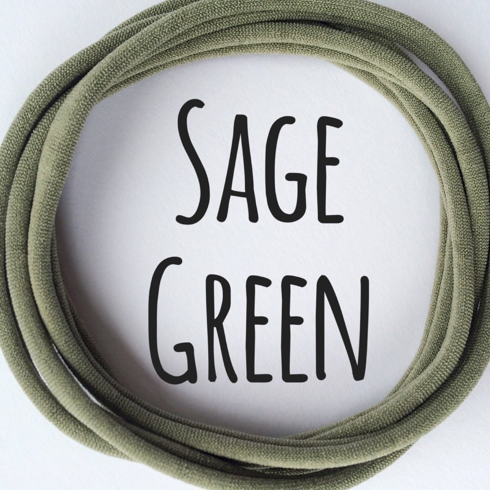 Pack of 5 Dainties - Sage Green