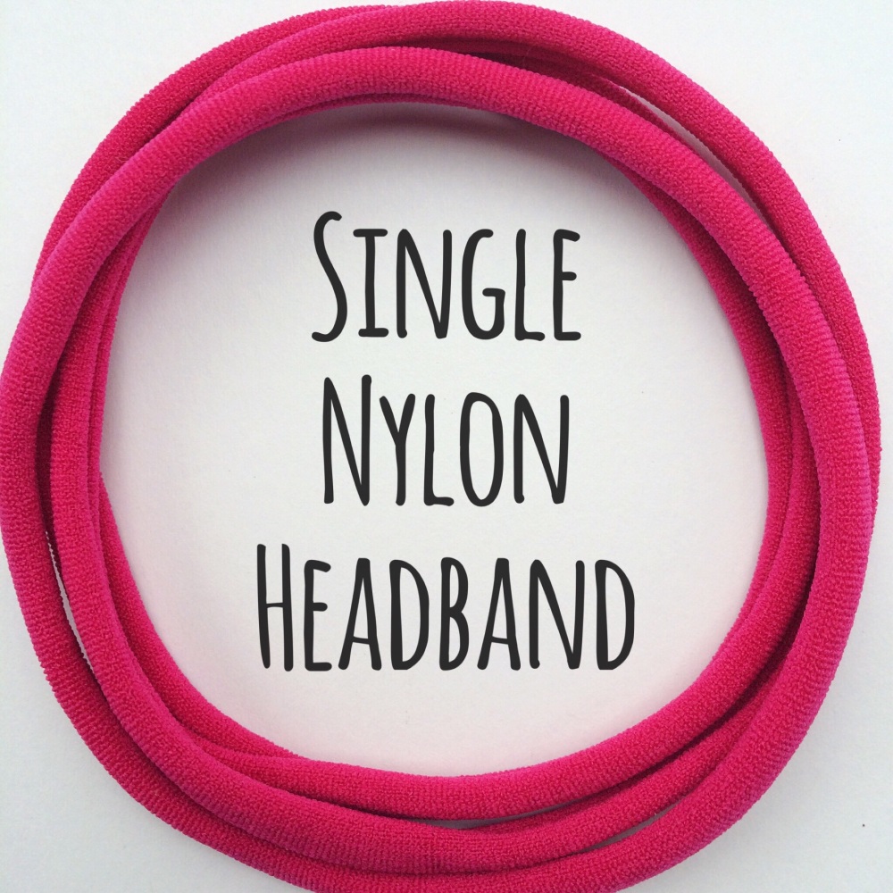 Single Dainties - Nylon Headbands