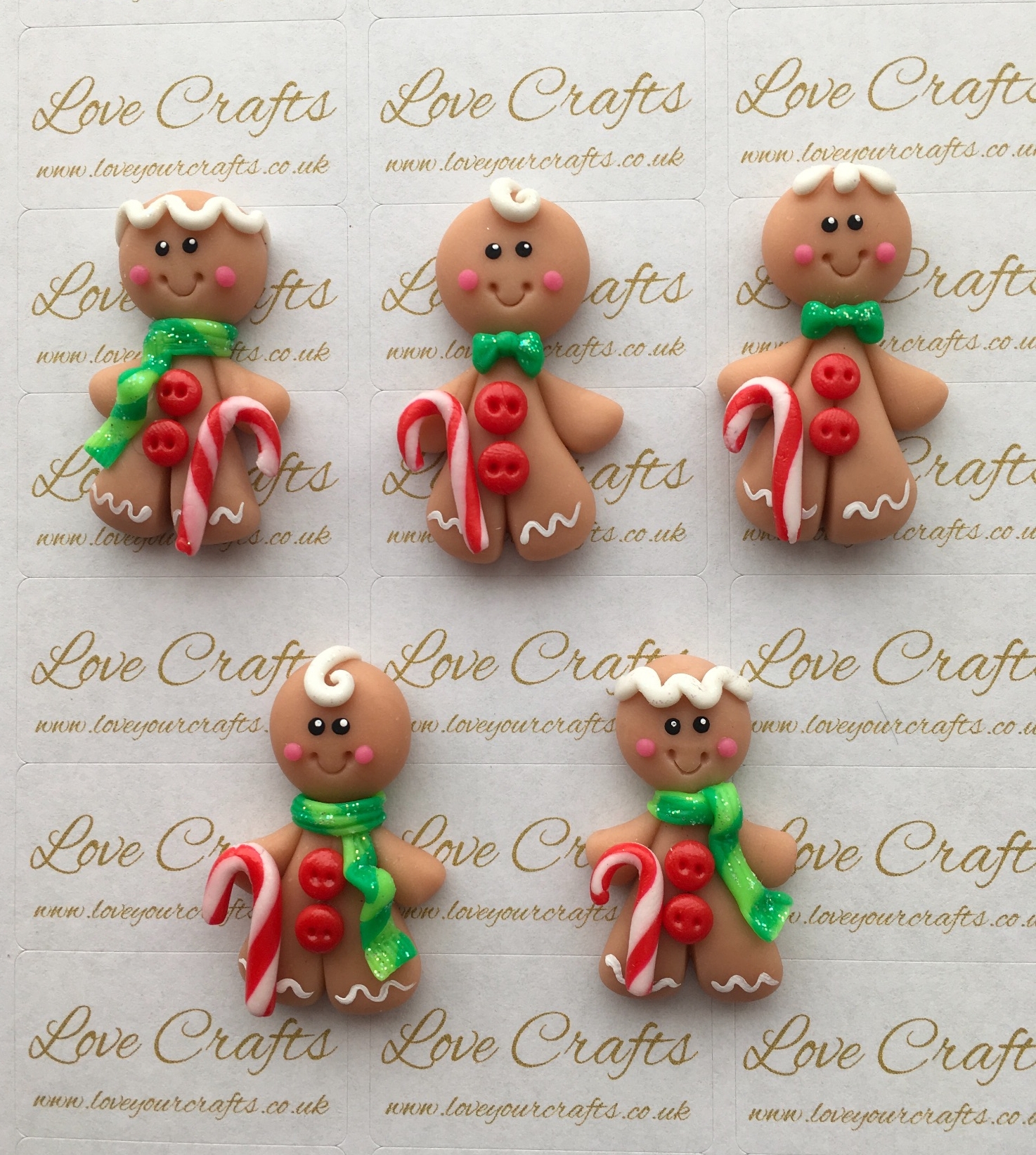Gingerbread Man Clay