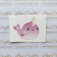 LC Ribbon Transfer - Narwhal Pink