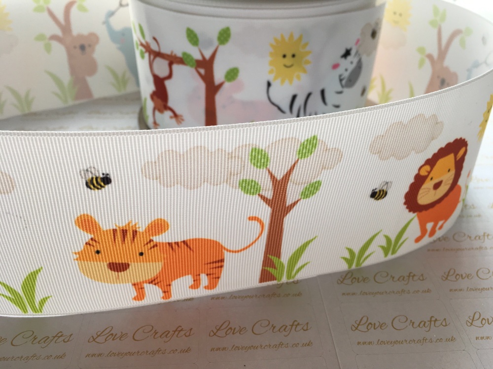 Jungle Grosgrain Ribbon