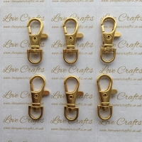 Gold Lobster Swivel Clasp