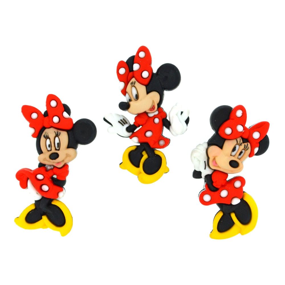 Dress It Up Buttons: Minnie Mouse
