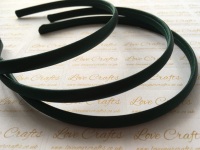 10mm Forest Green Satin Headband