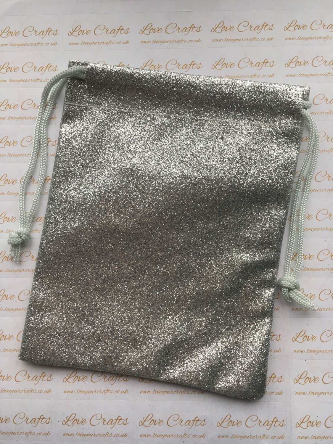 Glitter drawstring cheap bag