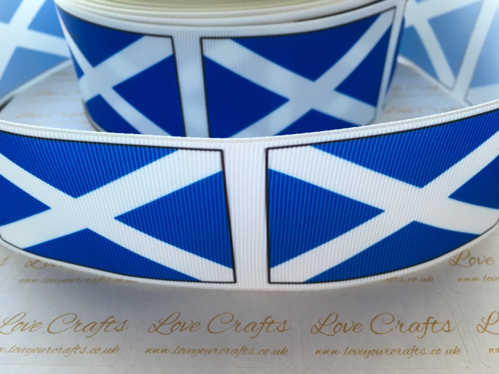 Flag - Scotland Grosgrain Ribbon