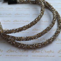 Gold & Silver Glitter Headband