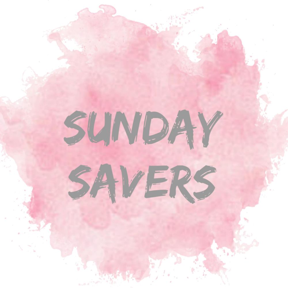 * Sunday Savers *