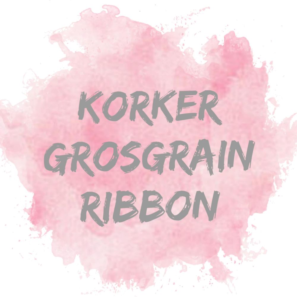 Korker Grosgrain Ribbon