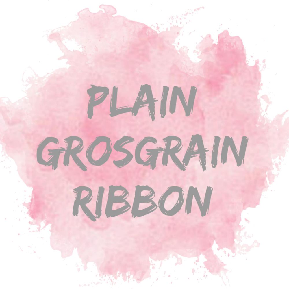 Plain Grosgrain Ribbon