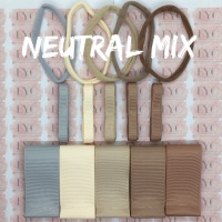 3/8" & 1.5" Ribbon & Dainties Bundle - Neutral Mix
