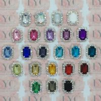 Small Rectangle Acrylic Bling Centre