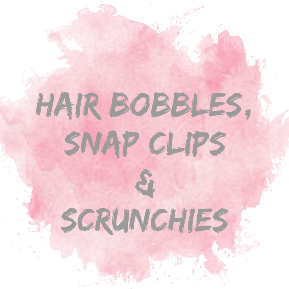 Hair Bobbles, Snap Clips & Scrunchies