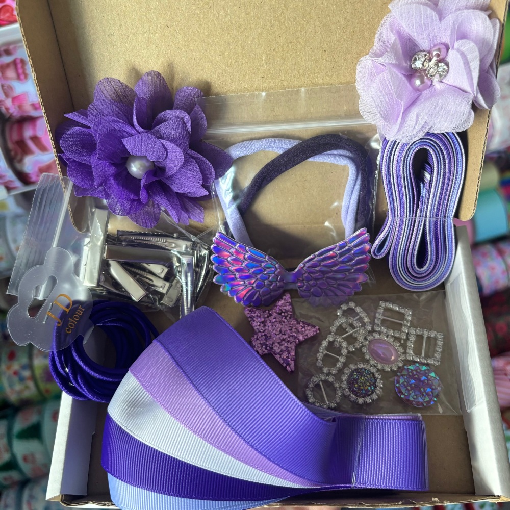 'A Bit Of Everything' Bundle Box - Purple