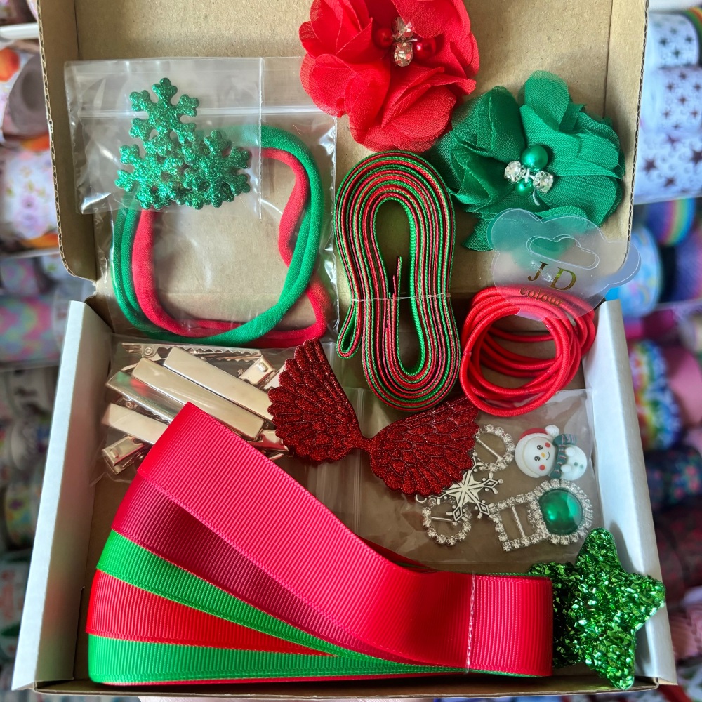 'A Bit Of Everything' Bundle Box - Red & Green