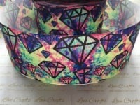 * SALE * 2" Diamond Grosgrain Ribbon