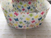 * SALE * 3" Flutterby Butterfly Grosgrain Ribbon