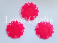 Hot Pink *Glow In The Dark* Resin Centre