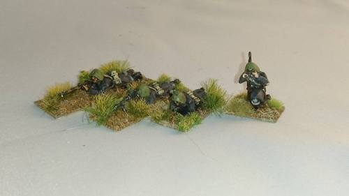 DAN04 WW2 Danish Infantry MADSEN team
