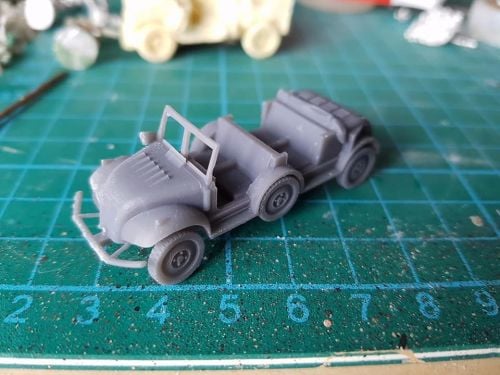 VWW202 Danish Tempo with doors removed 4x4 (used by the Axis Powers as well