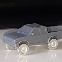 VCV10 Generic 4x4 Double Cab Pickup truck with Off-road wheels