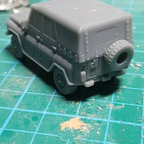 VCV12C UAZ469 Soviet/Russian 'Jeep' Canvas Cover version