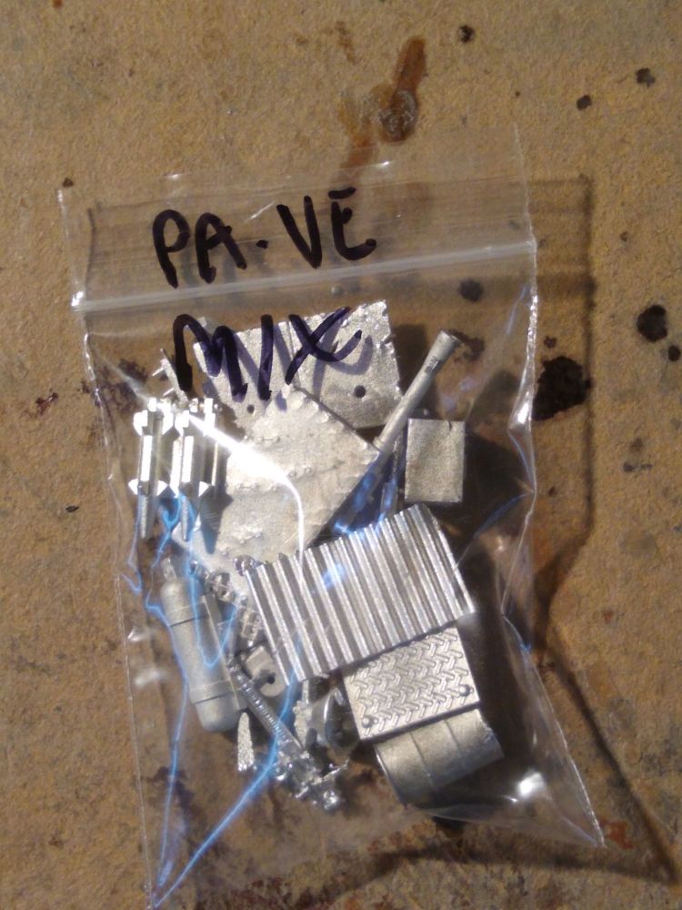 PAVEHIX A bag of random bits from the vehicle accessories, weapons, armour, accessories etc