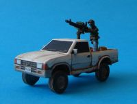 VCV01-ID Generic 4x4 Technical with road wheels with Insurgent Gunner and DHSK HMG
