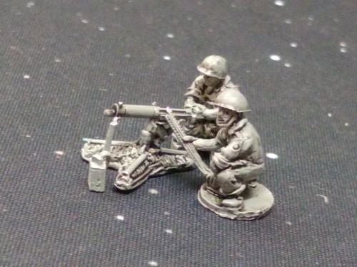 UNI04 UN Ireland 1961 Congo Vickers MMG team and gun in steel and plastic h